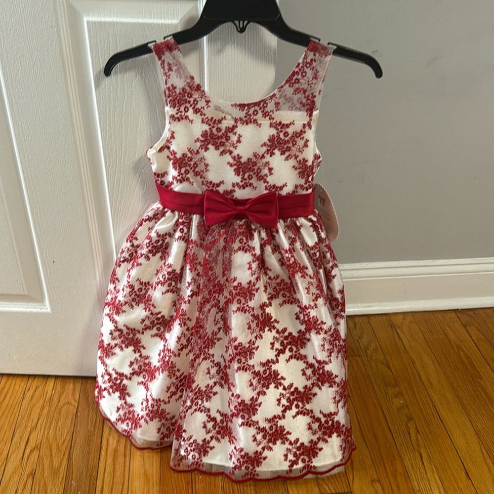 Floral holiday dress